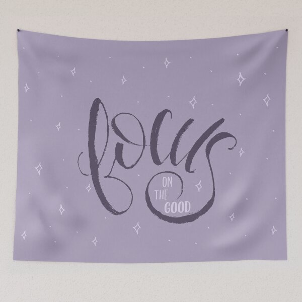 Item preview, Focus on the Good - Purple designed and sold by Jessica Emery-McGregor.