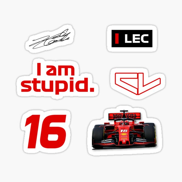 Pack Charles Leclerc Sticker