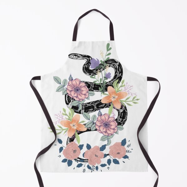 Item preview, Snake In Flowers Chinese Zodiac Sign designed and sold by ArtOfStars.