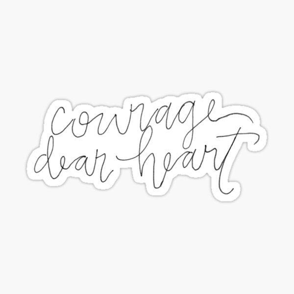 Item preview, "Courage Dear Heart" C.S.Lewis designed and sold by ELocket.