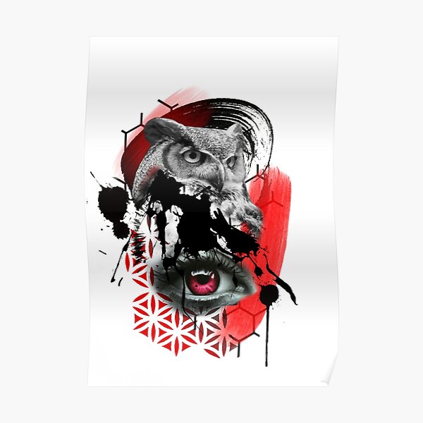 "Trash polka tattoo style" Poster for Sale by Zohartattoo Redbubble