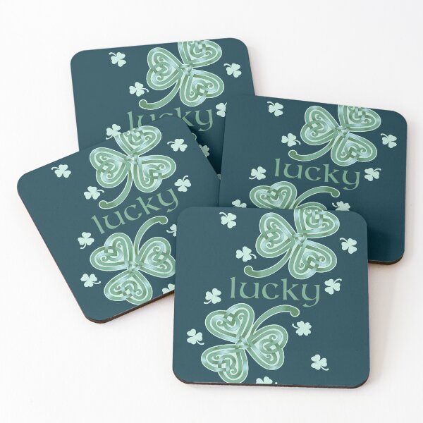 Item preview, Lucky Irish Celtic Knot Shamrock designed and sold by Stacy Mitchell.