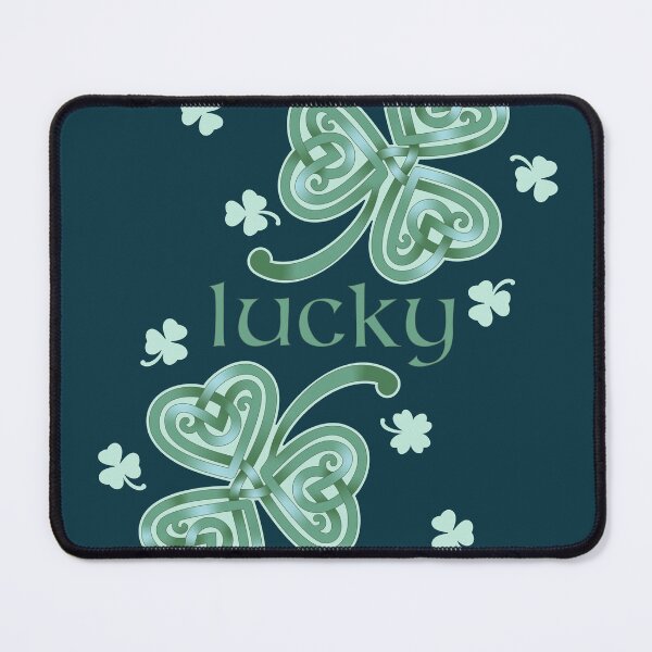 Item preview, Lucky Irish Celtic Knot Shamrock designed and sold by Stacy Mitchell.