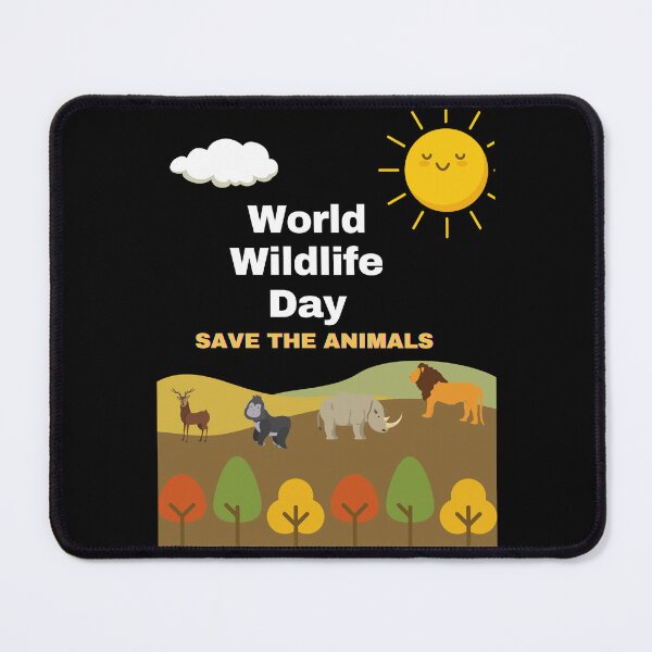 Item preview, World Wildlife Day - Save the Animals designed and sold by MugsAndDuds.