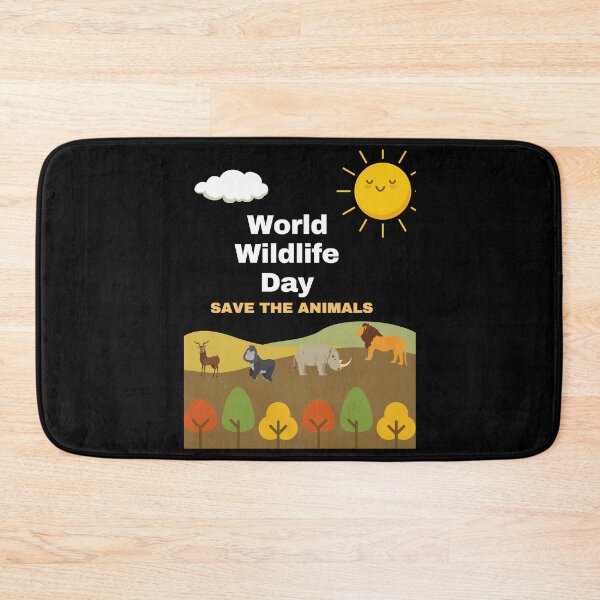 Item preview, World Wildlife Day - Save the Animals designed and sold by MugsAndDuds.
