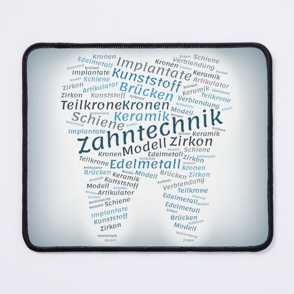 Item preview, Dental technology wordcloud blue designed and sold by Optimalistin.