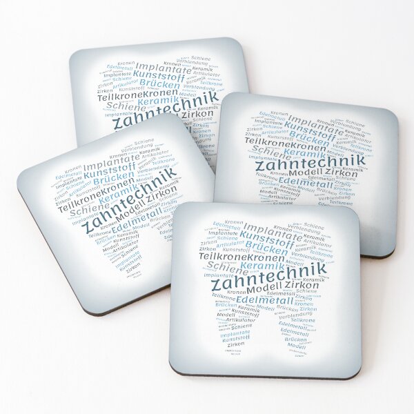 Item preview, Dental technology wordcloud blue designed and sold by Optimalistin.