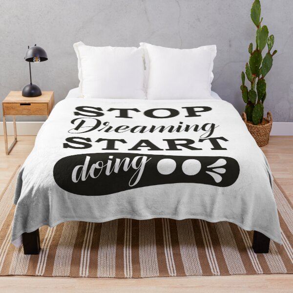 Item preview, Stop Dreaming Start Doing , Motivational Quote To The Success designed and sold by podekom.