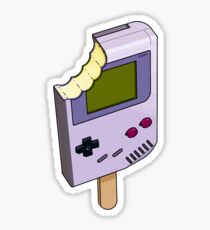 Game Boy Ice Cream Sticker