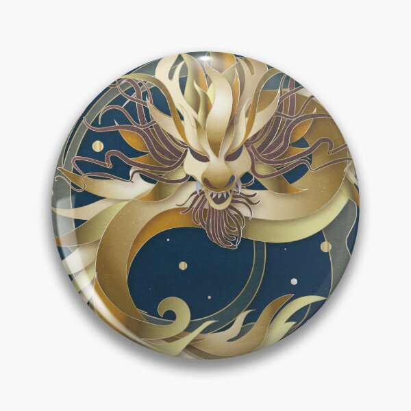 Item preview, Chinese yellow Dragon flying in the cloud designed and sold by xdashu.