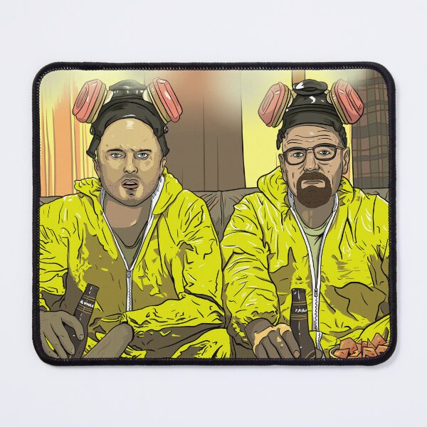Item preview, Walter White and Jesse Pinkman - Breaking Bad designed and sold by blacksnowcomics.
