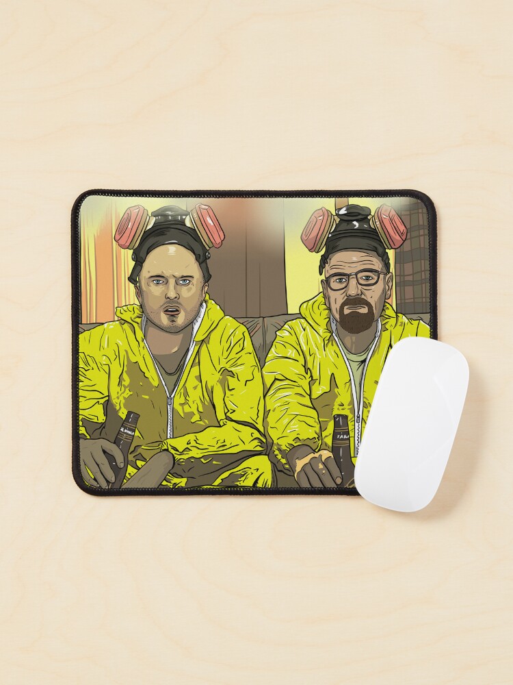 Rick And Morty Breaking Bad Mouse Pad