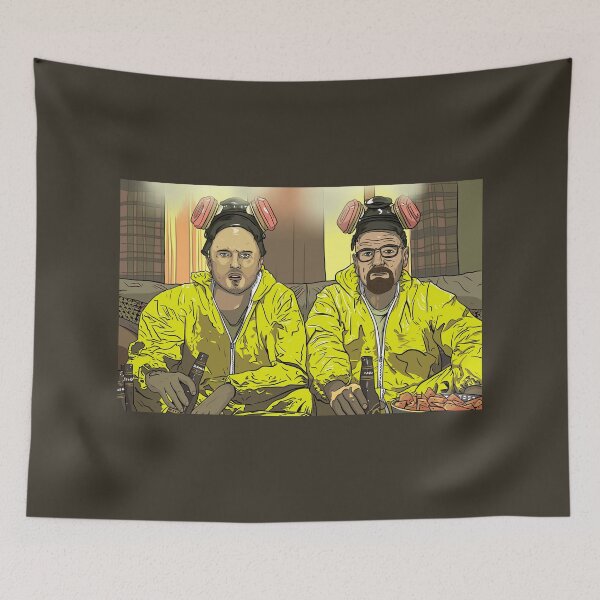 Item preview, Walter White and Jesse Pinkman - Breaking Bad designed and sold by blacksnowcomics.