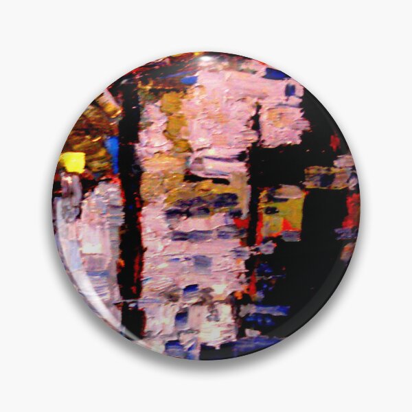 Item preview, Oil Abstract: "Strange Lights in the Swamp" designed and sold by artistoutfitter.