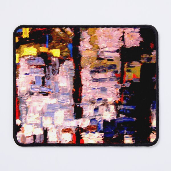 Item preview, Oil Abstract: "Strange Lights in the Swamp" designed and sold by artistoutfitter.