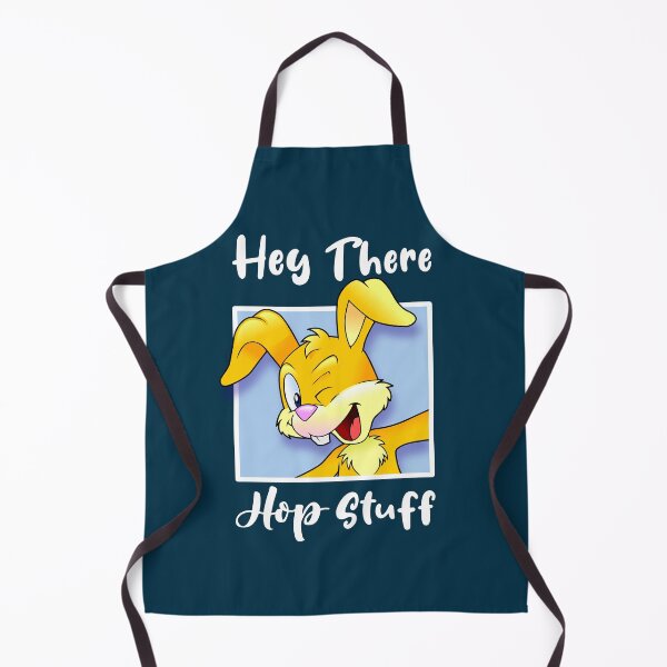Item preview, HEY THERE HOP STUFF FUNNY EASTER BUNNY designed and sold by OverbeeDesigns.