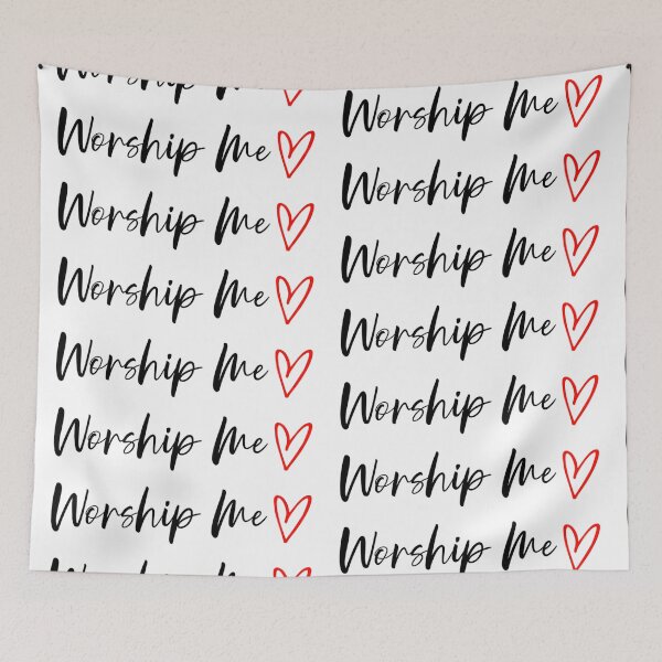 Item preview, Worship Me designed and sold by PurpleJamUK.