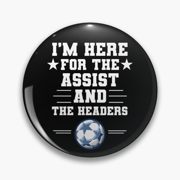 Item preview, I'm here for the assist and the headers designed and sold by quinnross458.