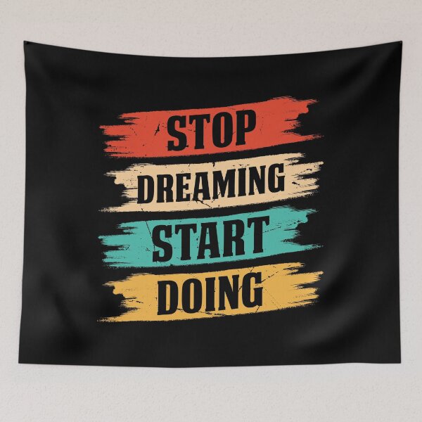 Item preview, Stop Dreaming Start Doing Success, Motivational Quote  designed and sold by podekom.