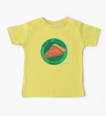 Camiseta para bebé Querido Jesús Pizza Amen Emblema