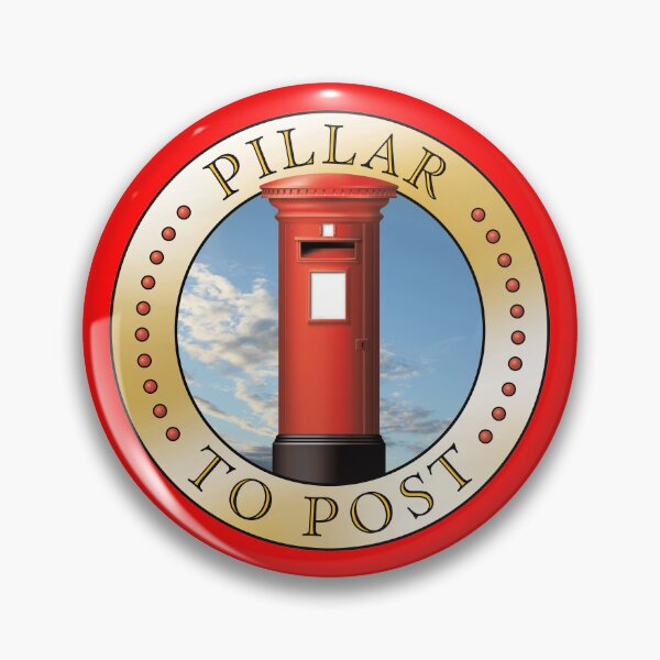 Item preview, Pillar To Post - Circular - Mostly On Red designed and sold by sleepingdogprod.