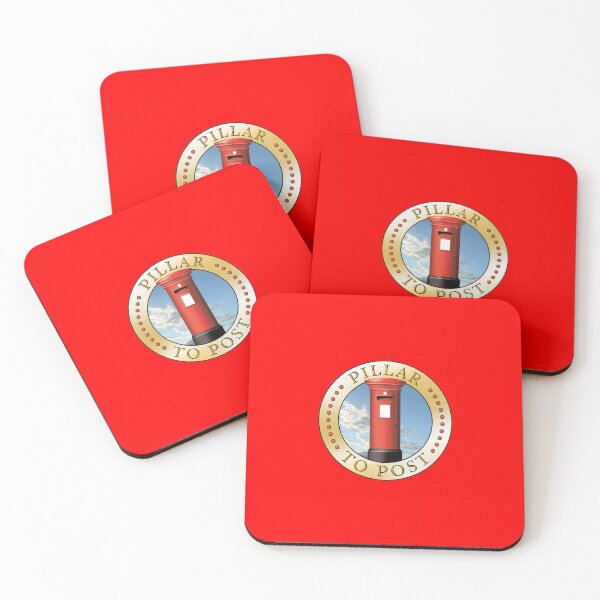 Item preview, Pillar To Post - Circular - Mostly On Red designed and sold by sleepingdogprod.