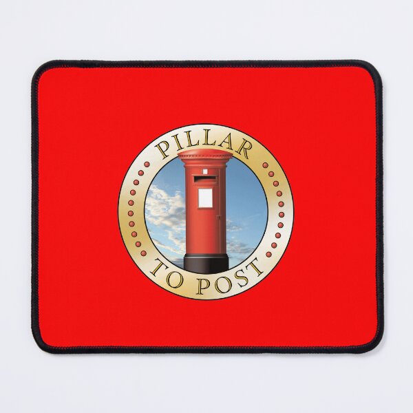 Item preview, Pillar To Post - Circular - Mostly On Red designed and sold by sleepingdogprod.