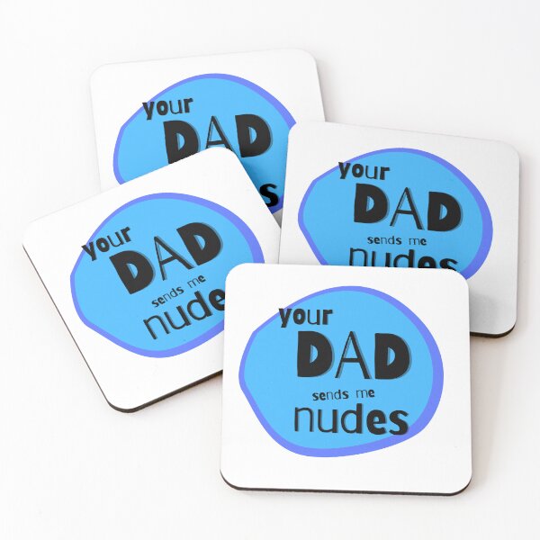Item preview, Your Dad Sends Me Nudes Funny Shirt designed and sold by Stepadoda.