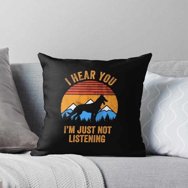Item preview, I Hear You I'm Just Not Listening Stubborn Dutch Shepherd  designed and sold by Guarddogdrive.