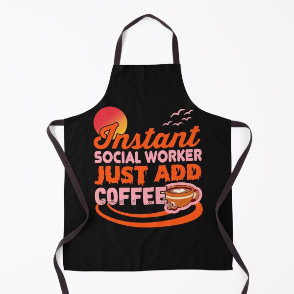 Item preview, Retro Instant Social Worker Just Add Coffee - Cute Vintange Coffee Mug Coffee Beans designed and sold by universegrace.