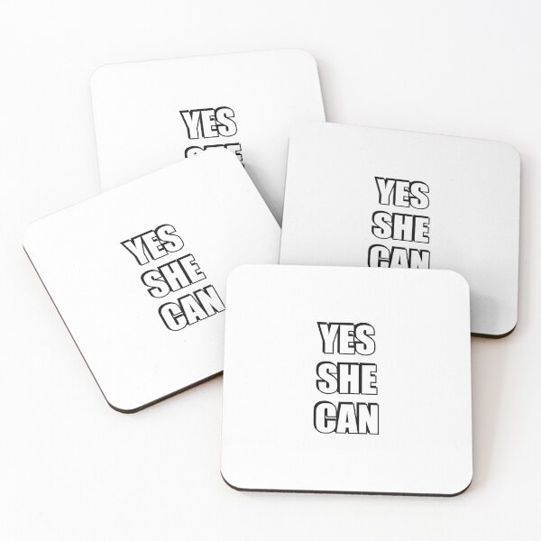 Item preview, Yes She Can - Happy Womens Day designed and sold by Inspirationmotivation.