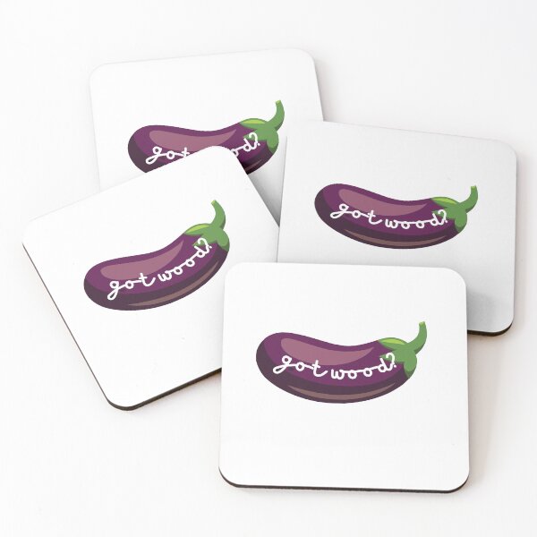 Item preview, Got Wood? Funny Eggplant designed and sold by Stepadoda.