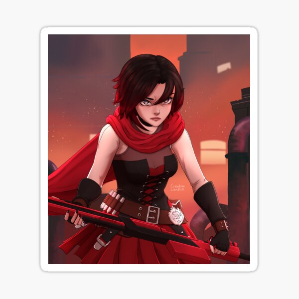 Item preview, Ruby Rose on Patrol - RWBY V8 designed and sold by create-landfill.