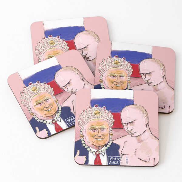 Artikelvorschau, Trump und Putin bromance entworfen und verkauft von RaderDraw.