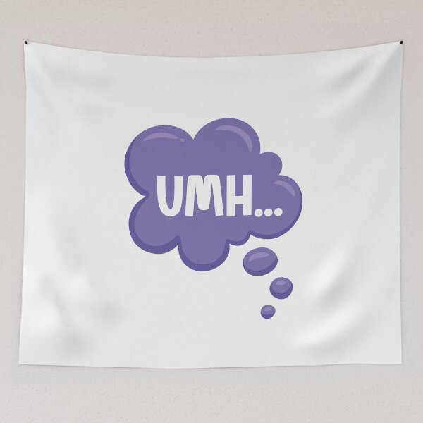 Item preview, UMH... Thinking Speech Bubble designed and sold by Weird-Banana.
