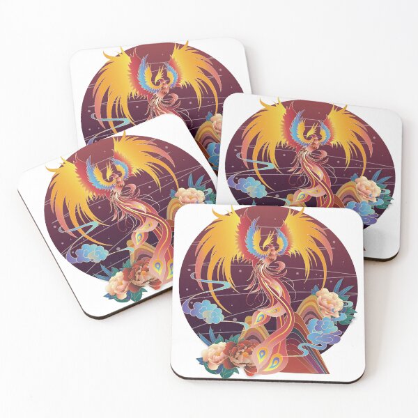 Item preview, Chinese phenix flying up in the flowers designed and sold by xdashu.