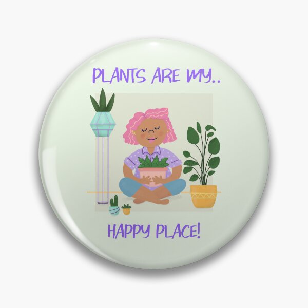 Item preview, Plants Are My..Happy Place! | Zen House Plant  designed and sold by AllThingsPuffa.
