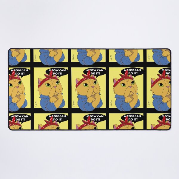 Item preview, Meow can do it! Power feminine cats designed and sold by selvatica-.