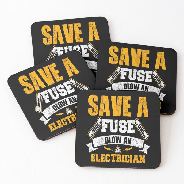 Item preview, save a fuse blow an Electrician - for Electricity lovers designed and sold by TeesLina.