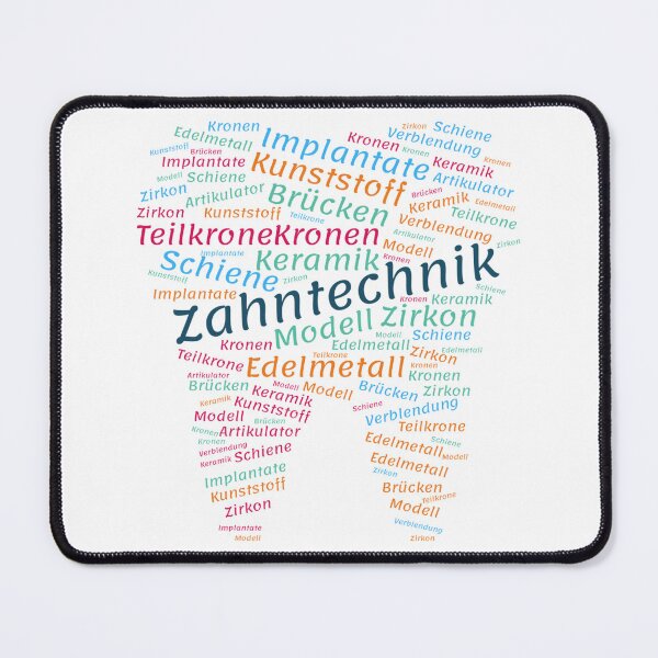 Item preview, Dental technology wordcloud colorful designed and sold by Optimalistin.