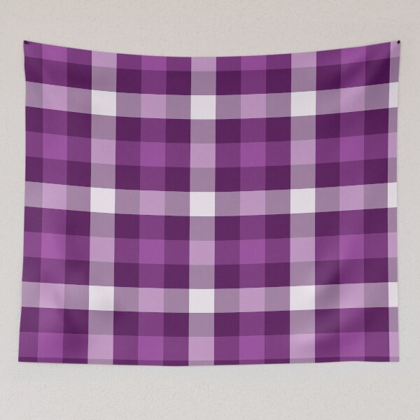 Aperçu de l'œuvre Plaid tartan violet créée et vendue par TheWalnut.