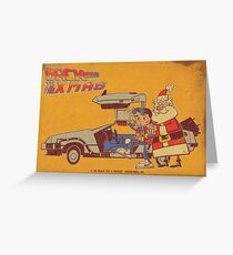 Back To The Xmas Greeting Card