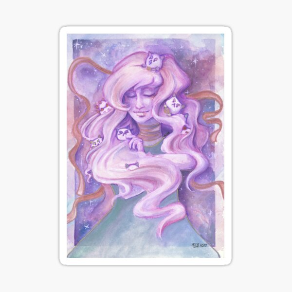 Space n Cats Sticker