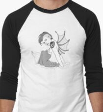 Camiseta ¾ bicolor para hombre The Little Mermaid Siren Temptress