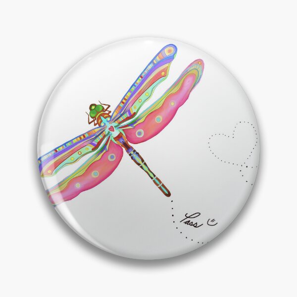 Item preview, Colorful illustration Dragonfly maid by Pascale Breton designed and sold by Pascale Breton.