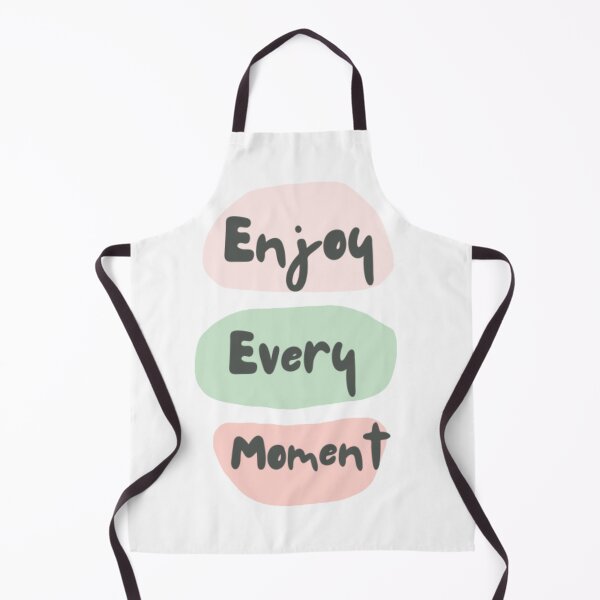 Item preview, Enjoy every moment , inspirational life quote (color palate, color palette) designed and sold by Sanaura.