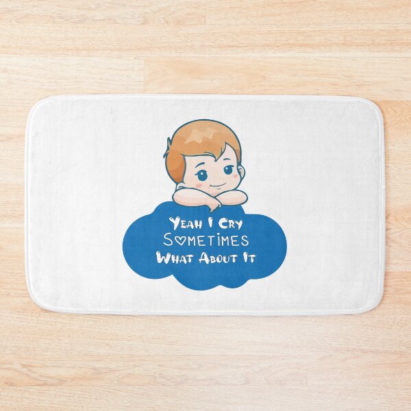 Item preview, BABY - Yeah I Cry Sometimes What About It designed and sold by Trendy Stitch.