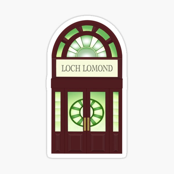 Item preview, Loch Lomond Station Door designed and sold by ClueCollective.