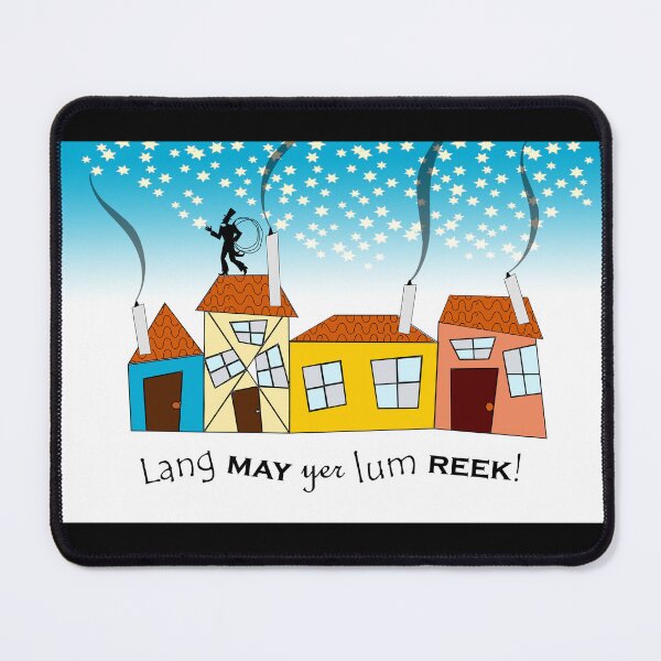 Item preview, Lang May Yer Lum Reek Scots Hogmanay New Year designed and sold by ShoaffBallanger.