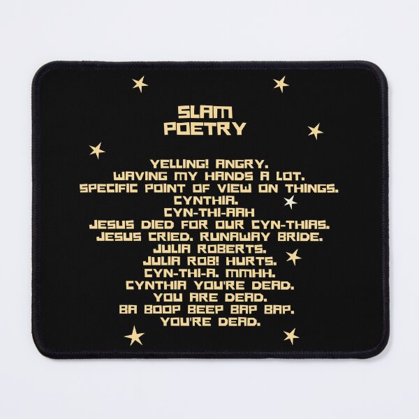 Item preview, 22 JUMP STREET SLAM POETRY designed and sold by Kilvish.